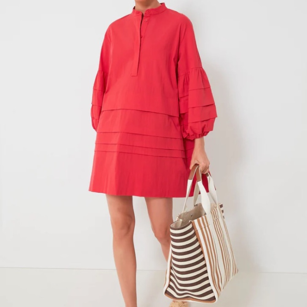 Tuckernuck Red Mini Dress - Picture 2 of 9